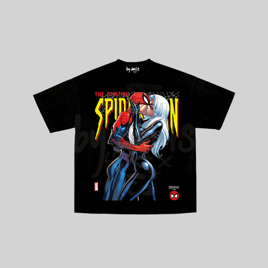 SPIDERMAN & BLACK CAT (negra/black)